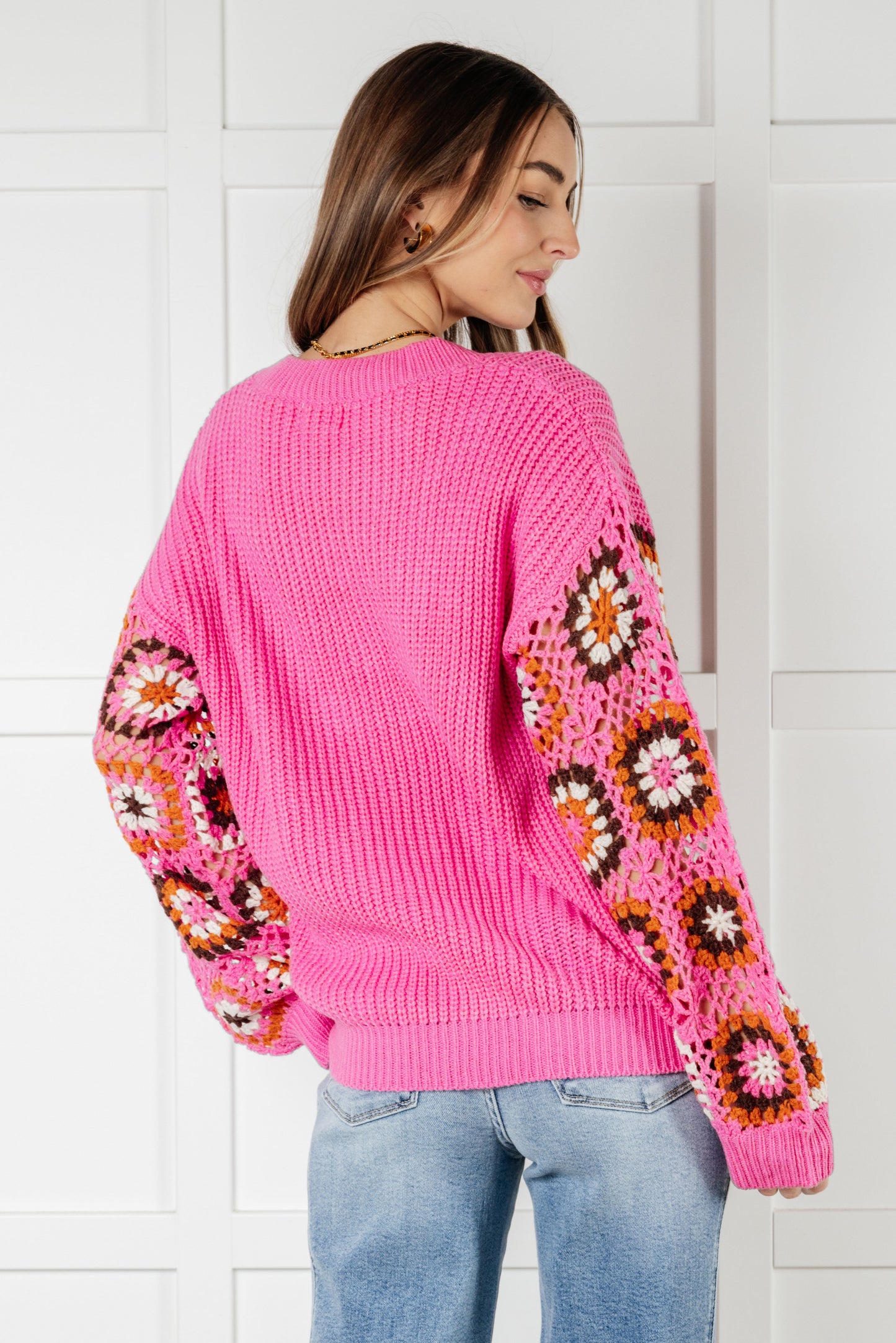 Can't Stop this Feeling V-Neck Knit Sweater