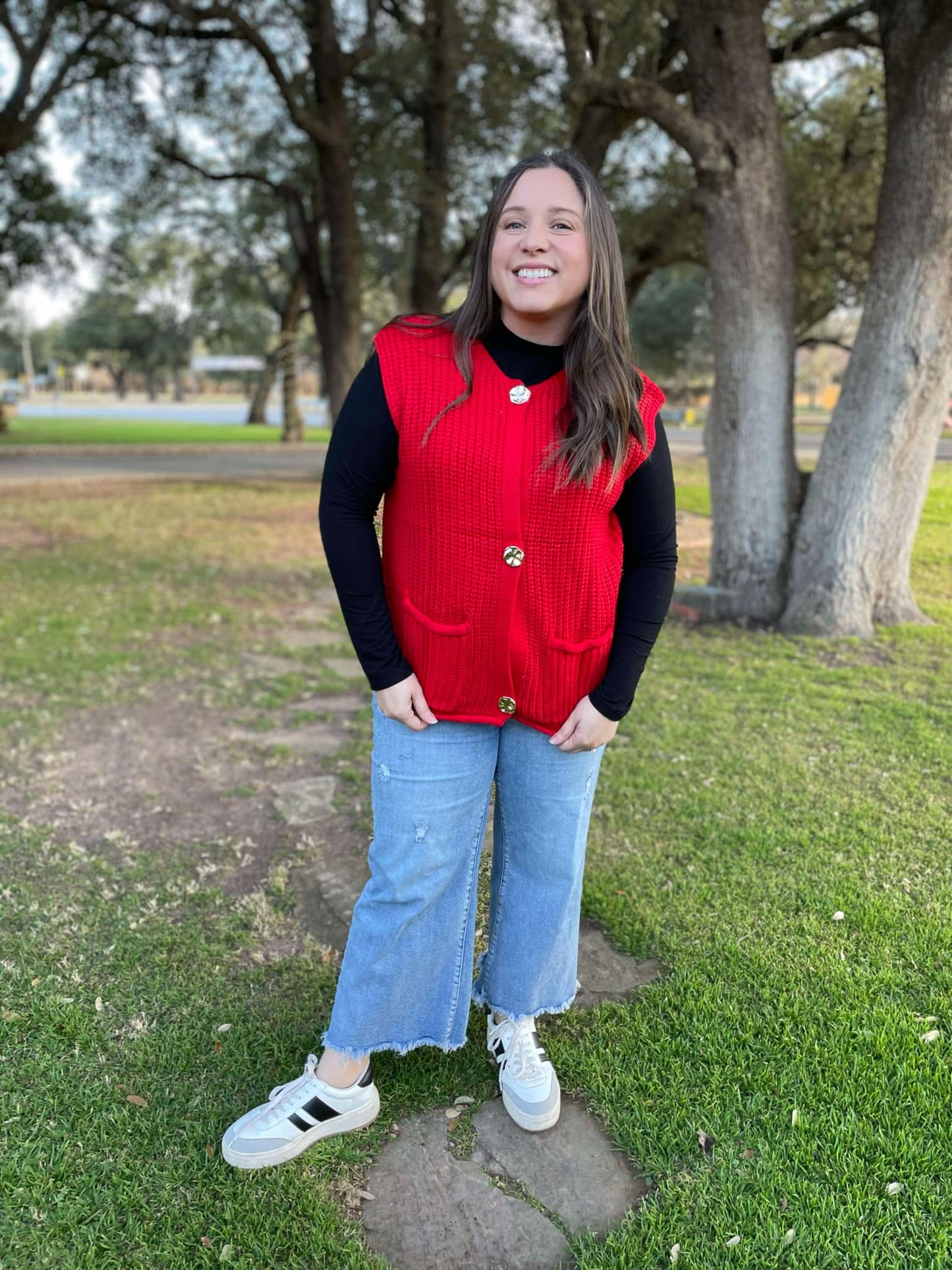 PREORDER: Meet In The Middle Sweater Vest in Two Colors